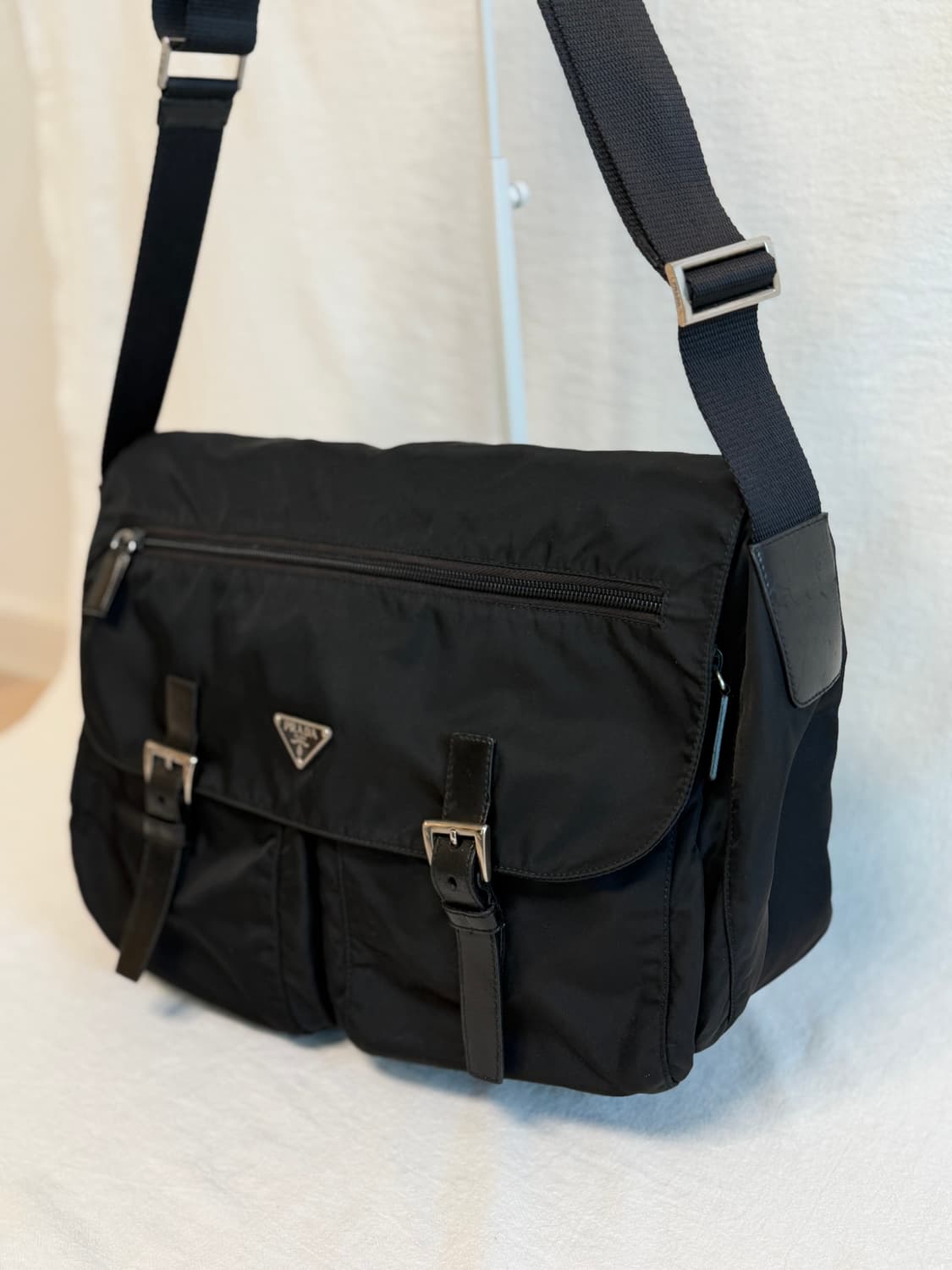 정품 프라다 포코노 나일론 투포켓  크로스백 메신저백 숄더백 상품이미지3