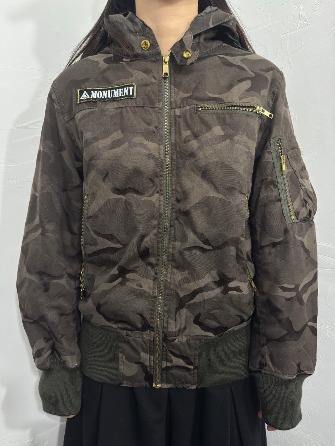 monument camo hood jacket 상품이미지2