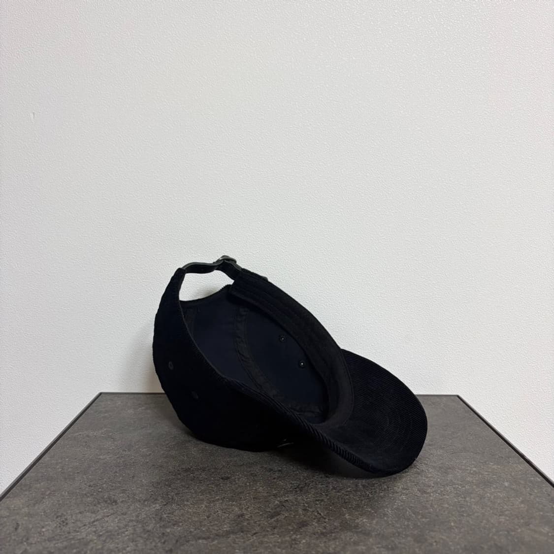 (OS) 슈프림 박스로고 캠프캡 모자 코듀로이 블랙 상품이미지7