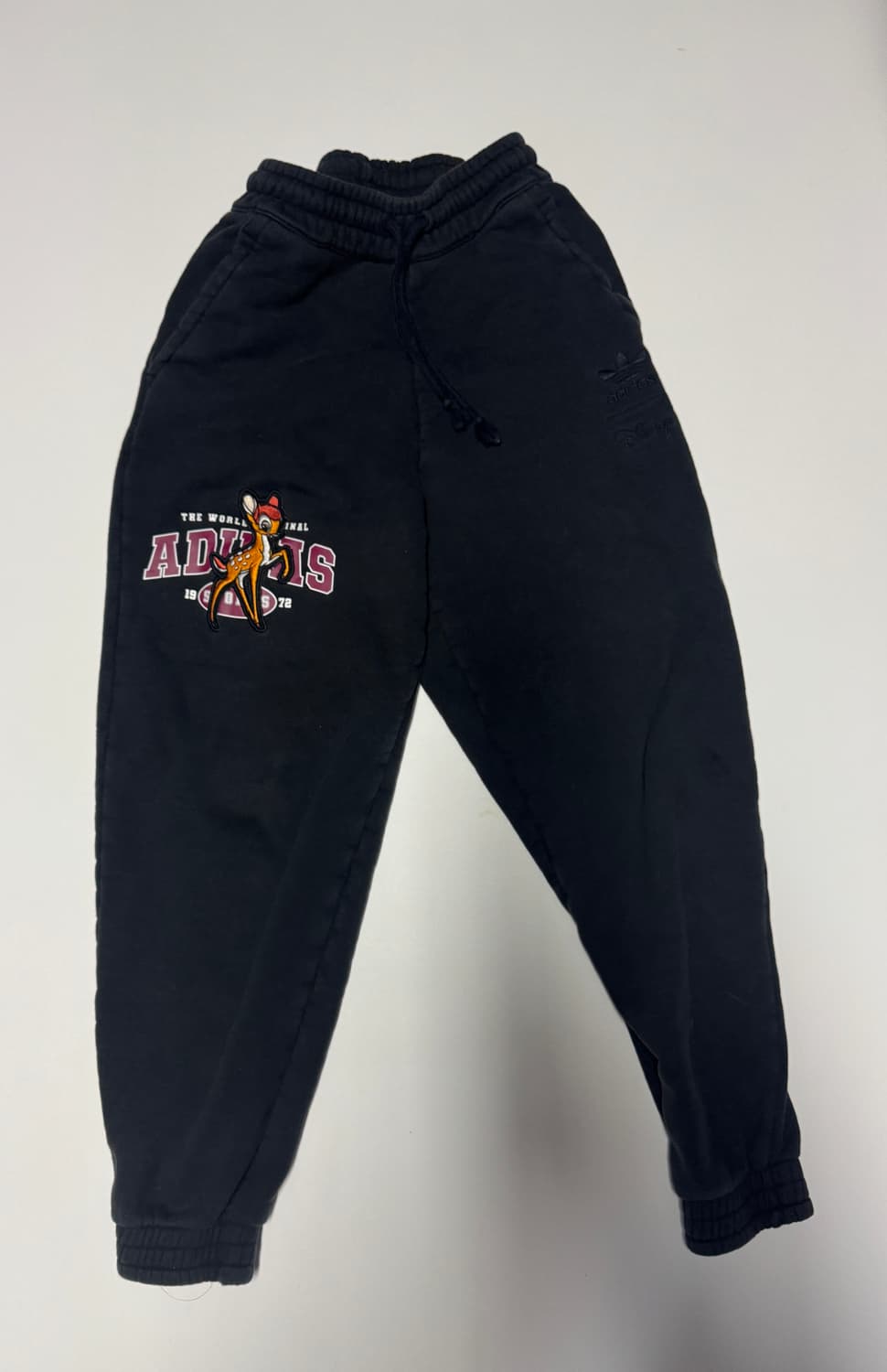 여성 아디다스 X 디즈니 밤비 트레이닝 조거팬츠 xs 블랙 상품이미지1