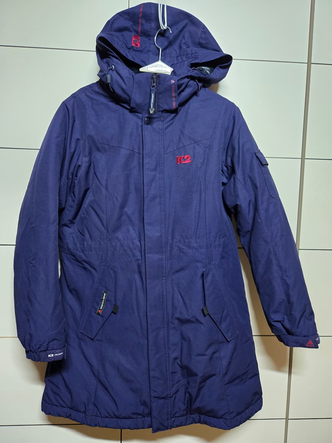 K2 여성 프랑스 덕다운 롱패딩 상품이미지1