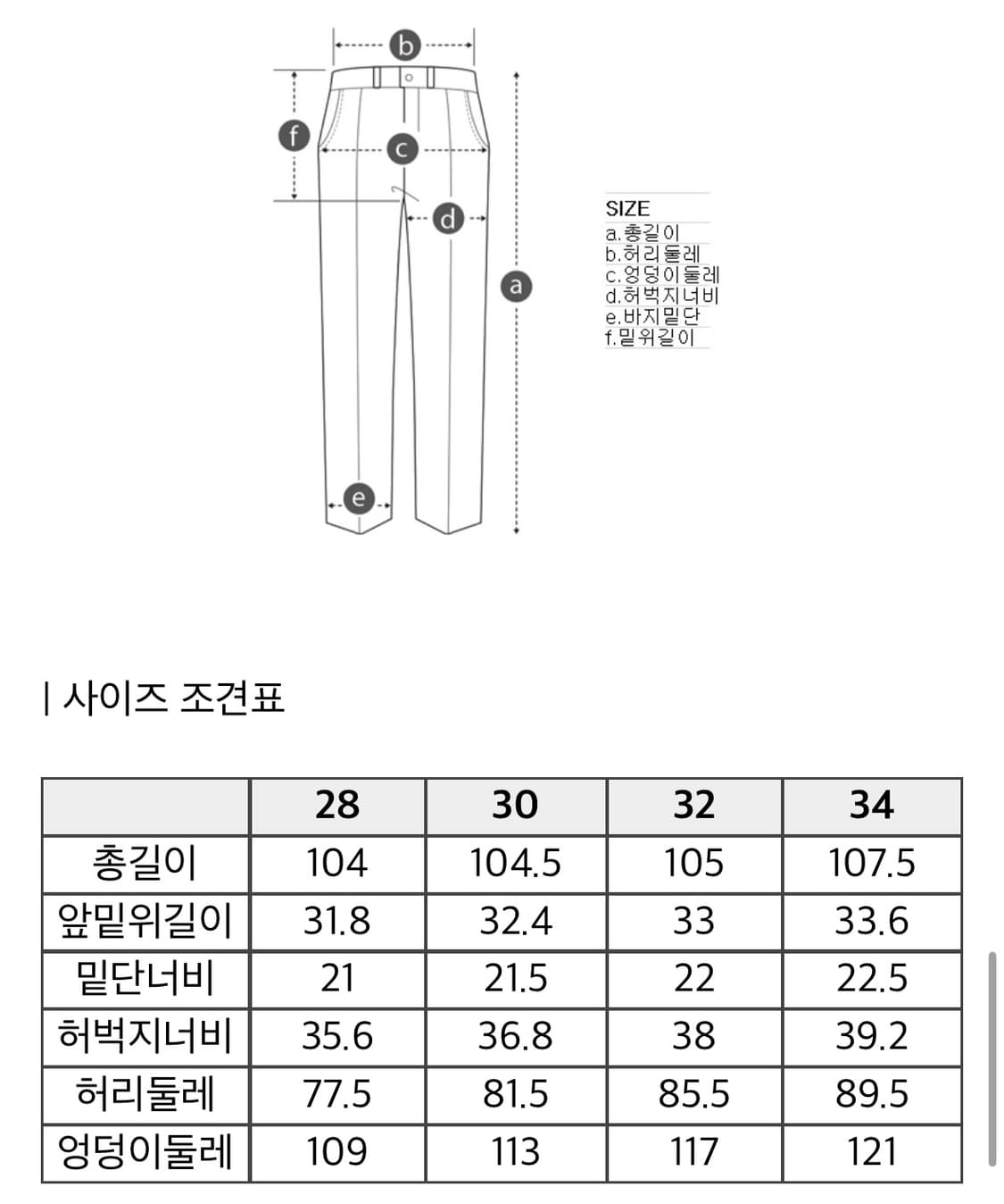 커스텀멜로우 그레이 워싱 팬츠 30사이즈 상품이미지2