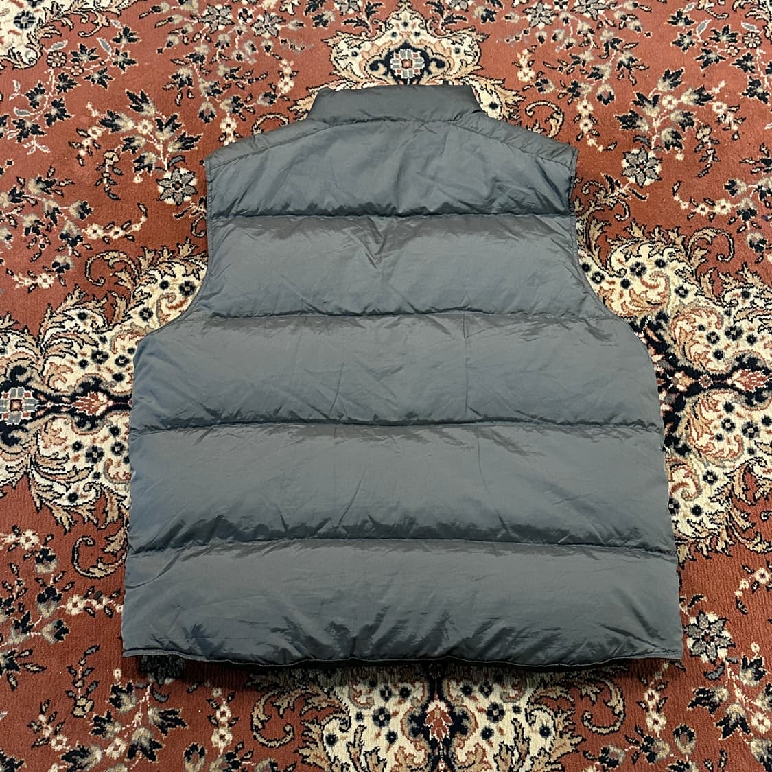 폴로 랄프로렌 패딩 조끼 리버시블 (XL) 카키 상품이미지4