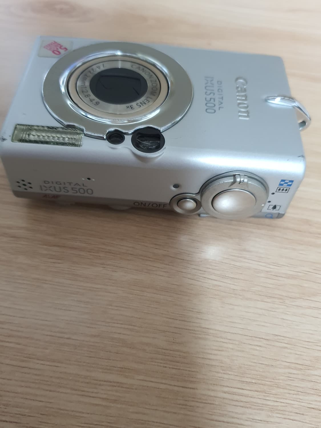 캐논 익서스 500 디지털카메라 디카 액정수리필요 상품이미지6