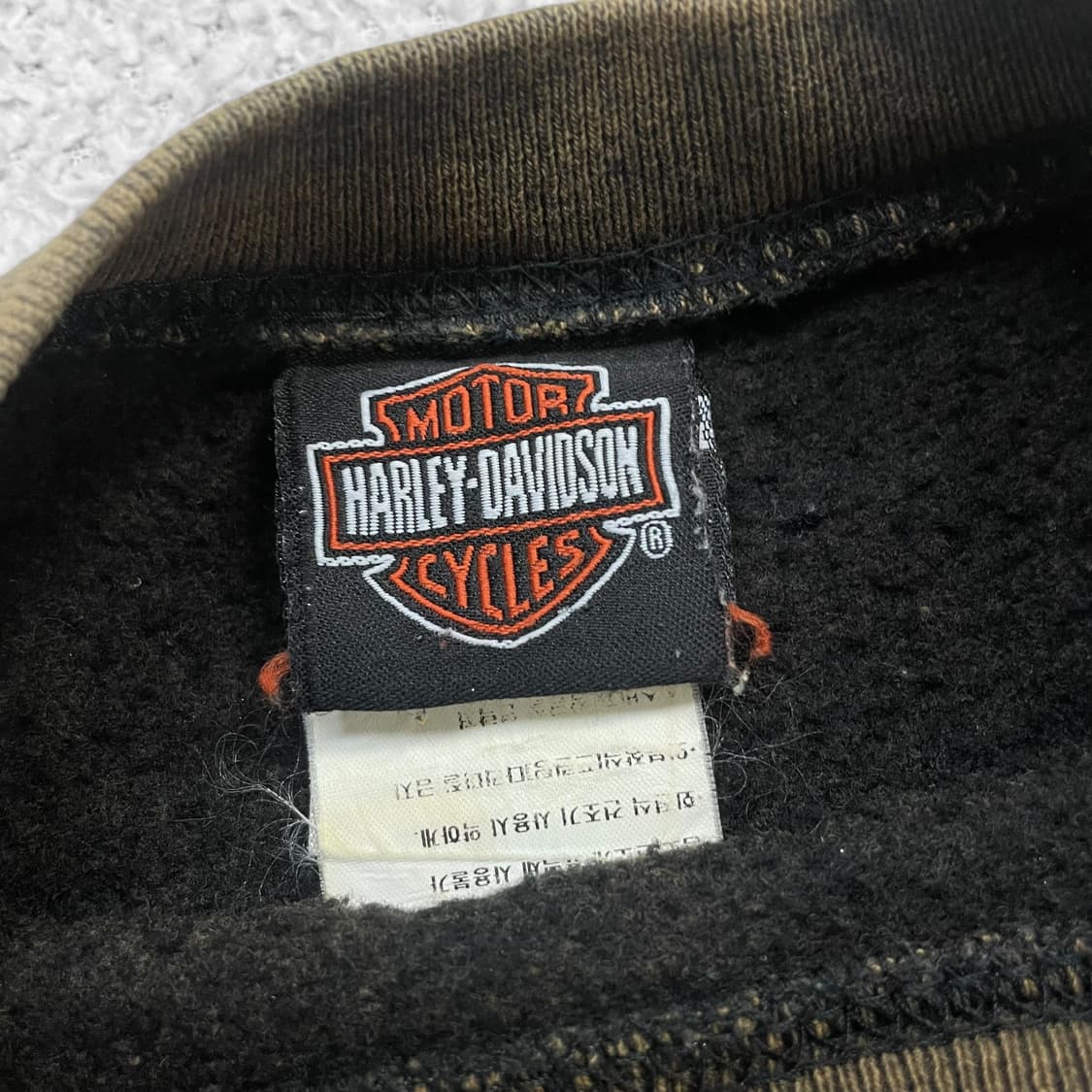 할리데이비슨 더티 빈티지 크루넥 맨투맨 상품이미지5