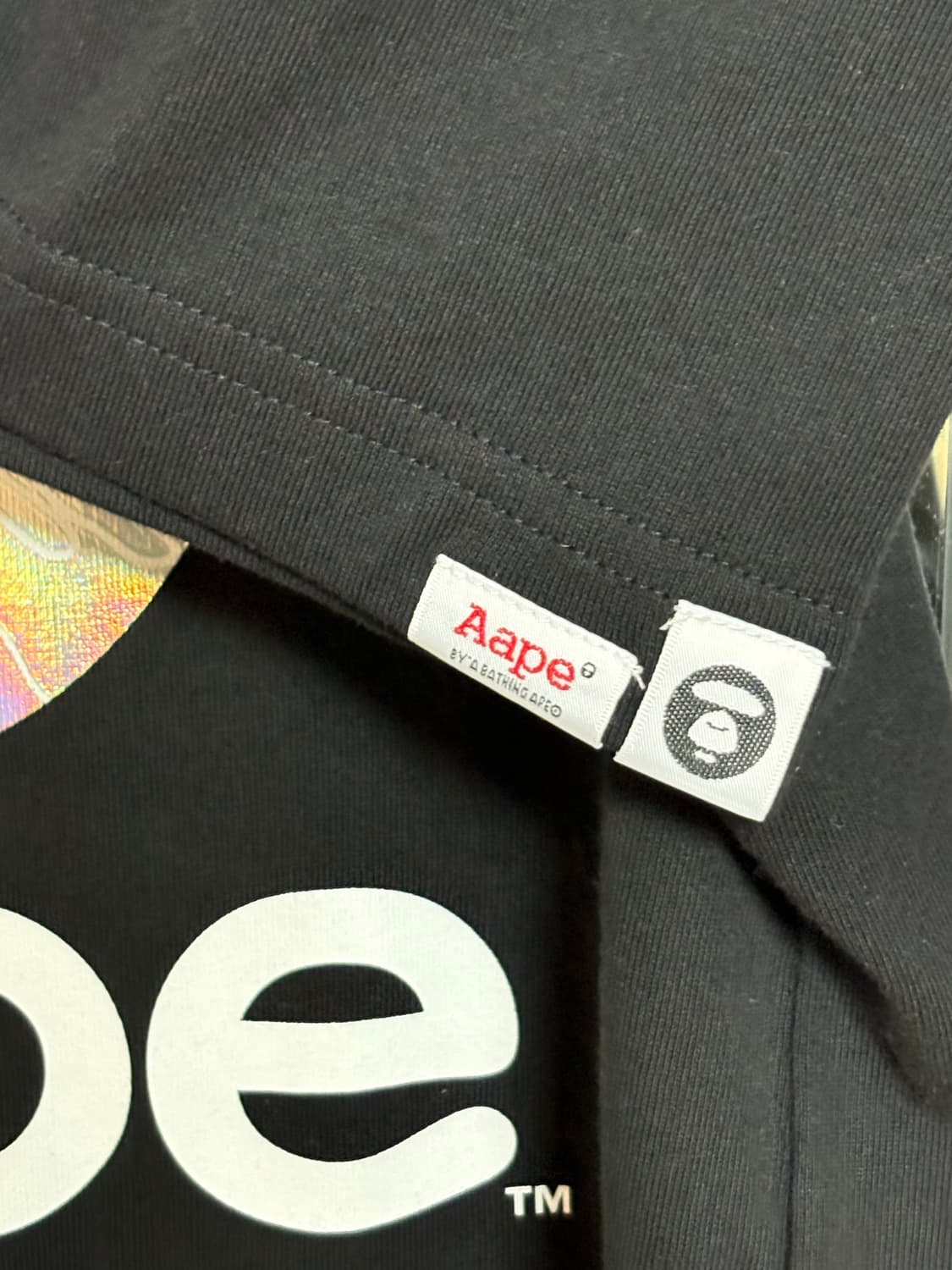 에이프 베이프 홀로그램 반팔티셔츠  상품이미지7