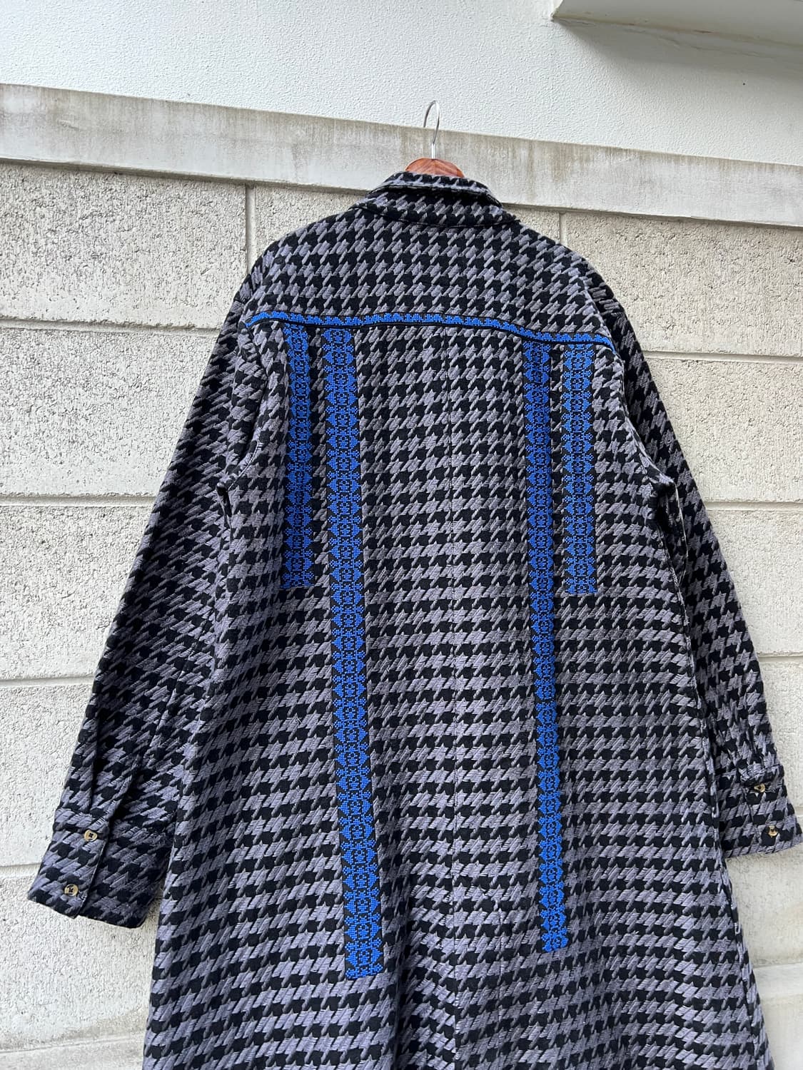 AMINA AZTEC CHECK COAT 아즈텍 체크 코트 상품이미지8