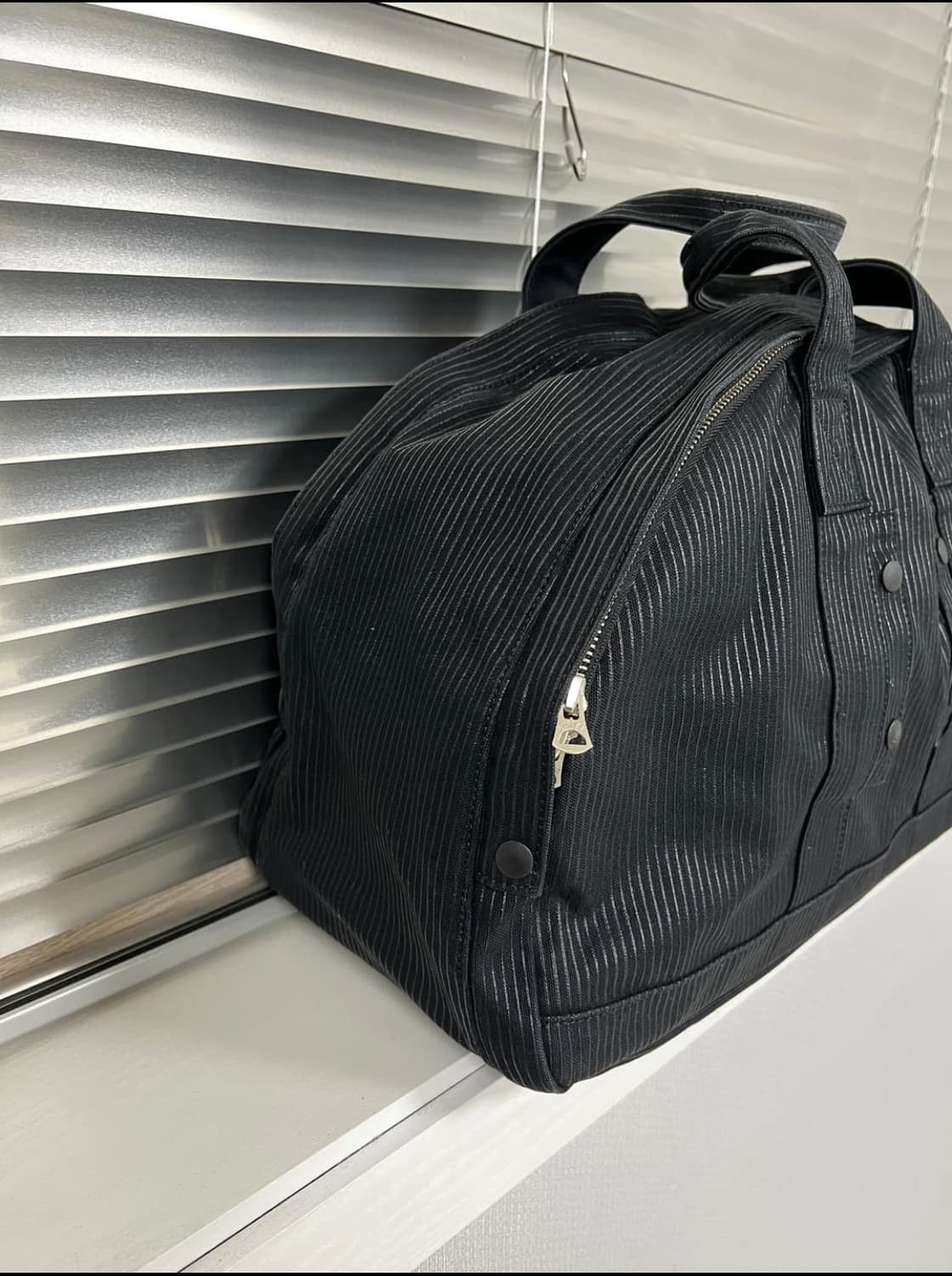 PORTER-TOTE BAG XL (Washed Stripe Black) 상품이미지5