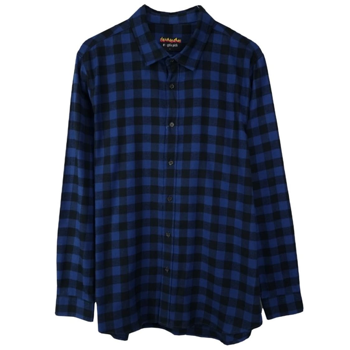 [에잇세컨즈 X GD 지드래곤새상품) 프린팅 체크 셔츠 M19392 상품이미지2