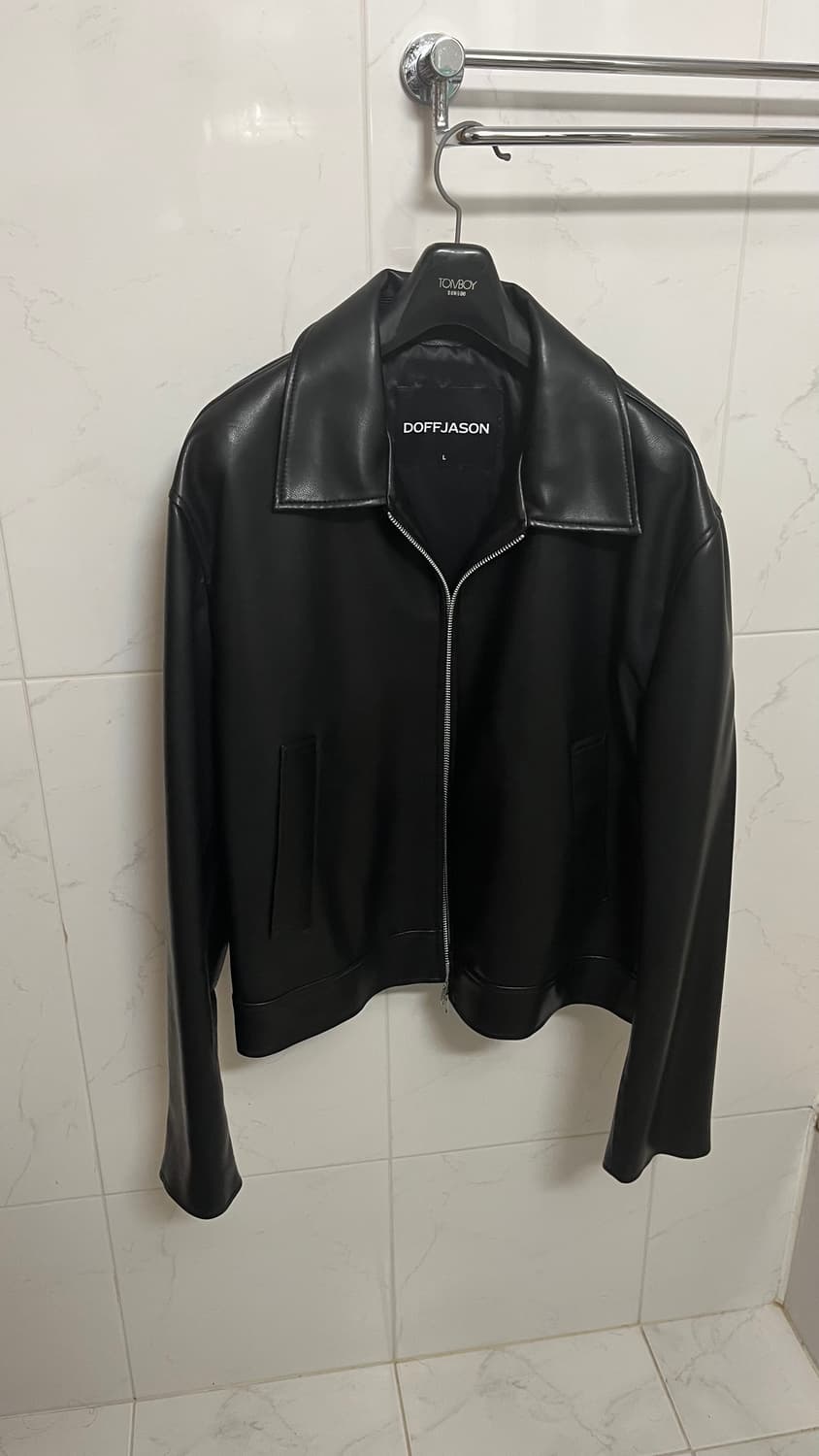 도프제이슨 비건레더 자켓 상품이미지1