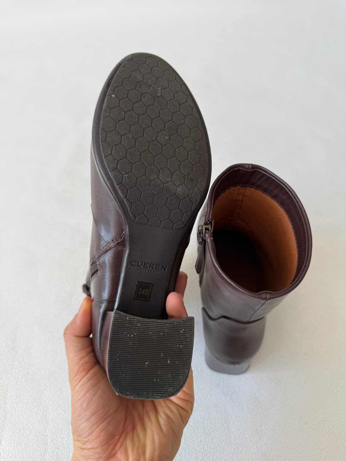 [245]쿠에른(CUEREN) 레더 부츠 상품이미지7