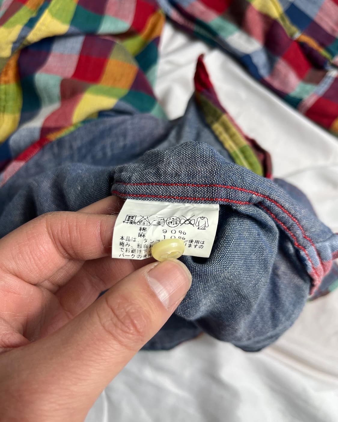 슈가케인 체크 워크 셔츠 상품이미지4