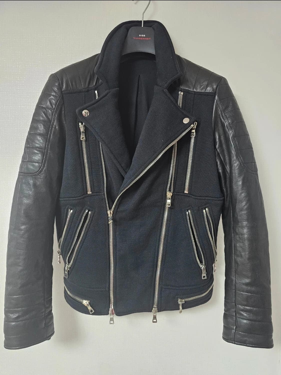 발망 11주년 레더 슬리브 가죽쟈켓(M/95/고가모델) 상품이미지2