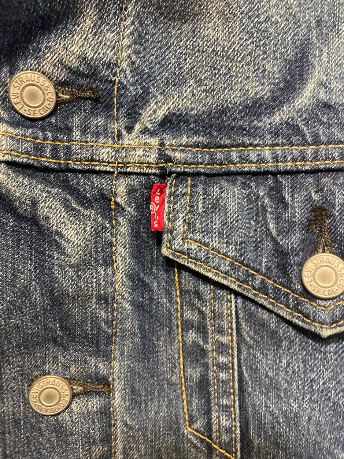 리바이스 청조끼 L 상품이미지3