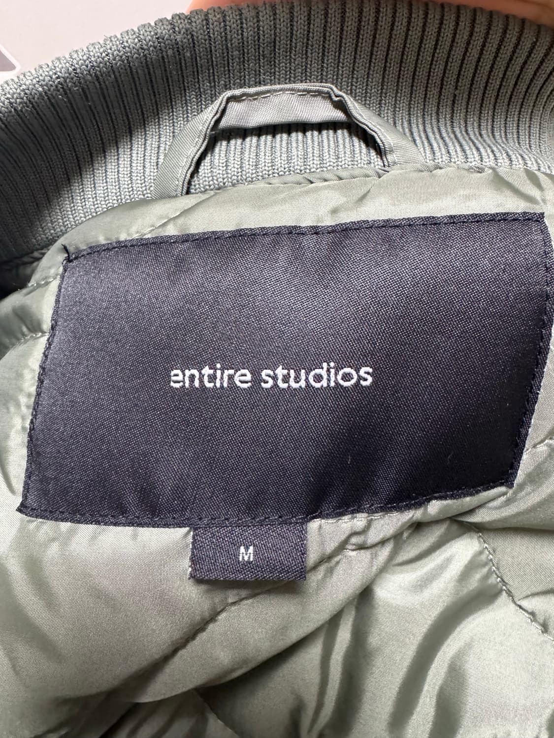 엔타이어 스튜디오 A2 봄버 자켓 [M 사이즈] 상품이미지4