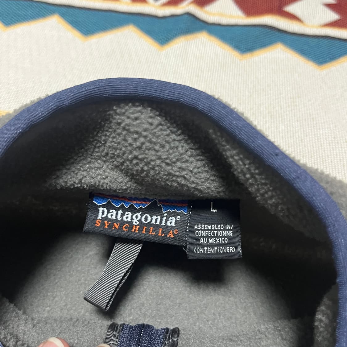 파타고니아 신칠라 마수피얼 하프집업 플리스 L 상품이미지4