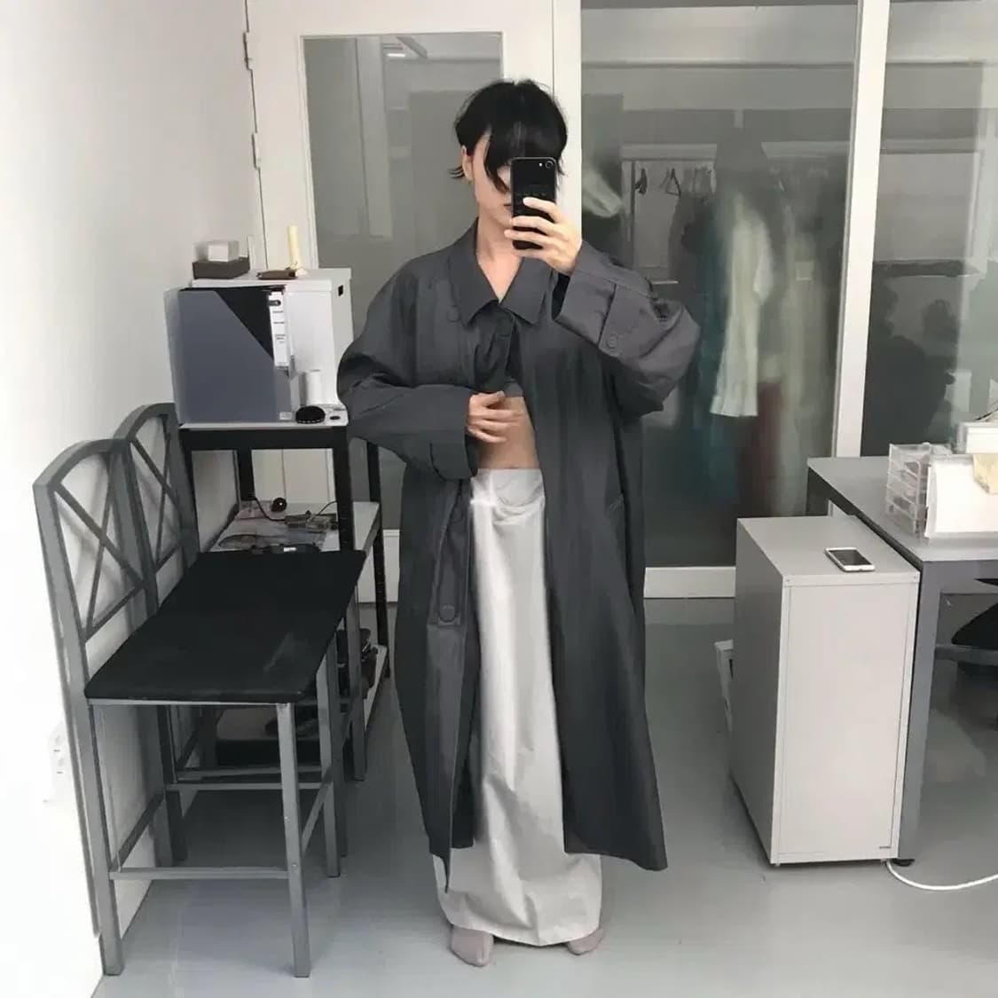 에옹쓰 트렌치코트 eonts trench coat 상품이미지2