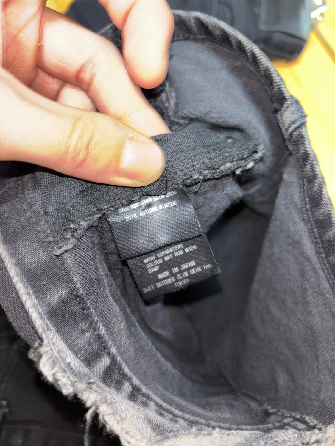 Dietbutcherslimskin2018aw bootscut denim 상품이미지6