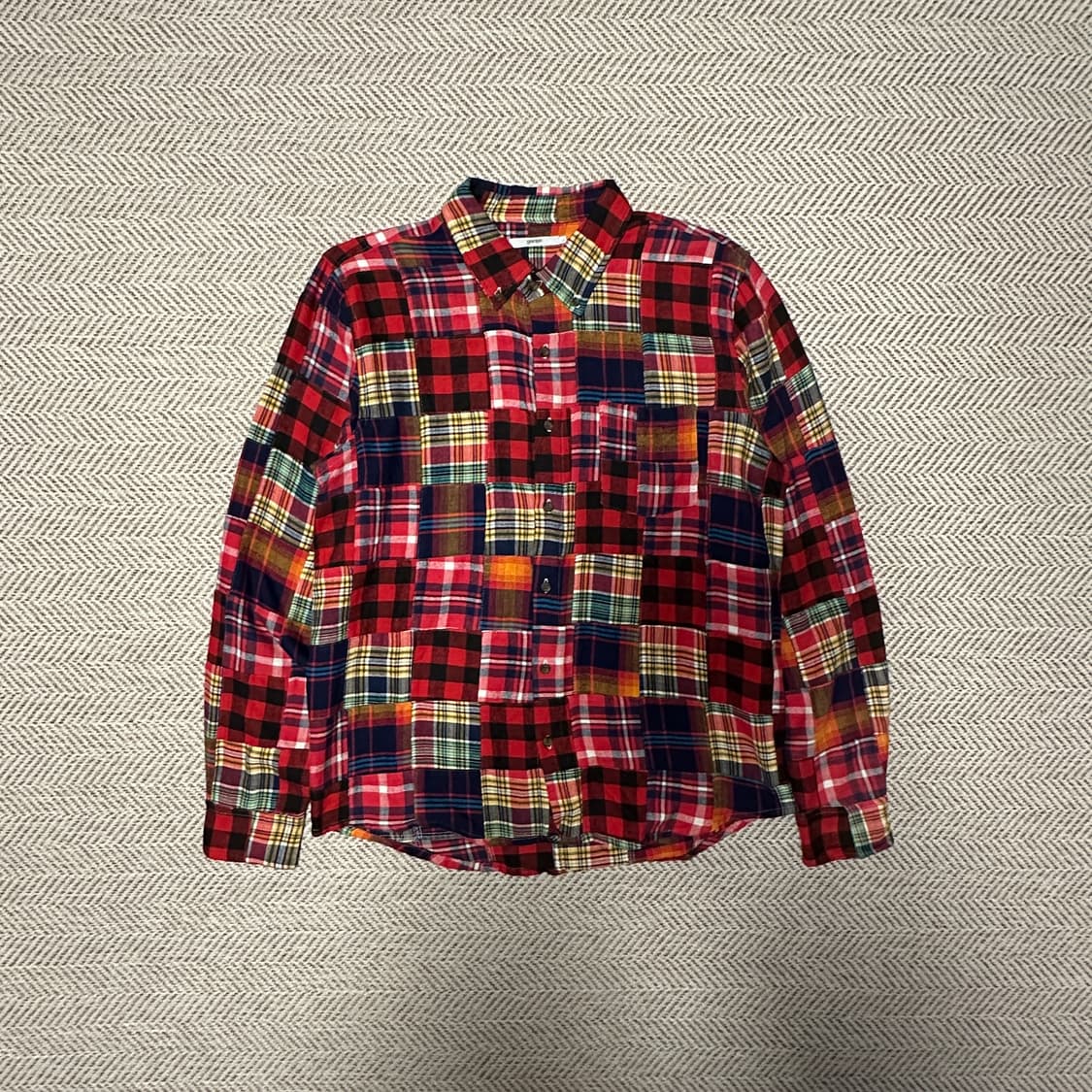 GRANIPH patchwork shirt 상품이미지1