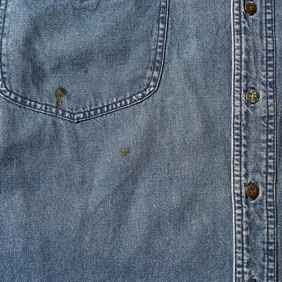RED CLOUD 레드클라우드 빈티지 코튼 데님 셔츠 A00643 상품이미지5