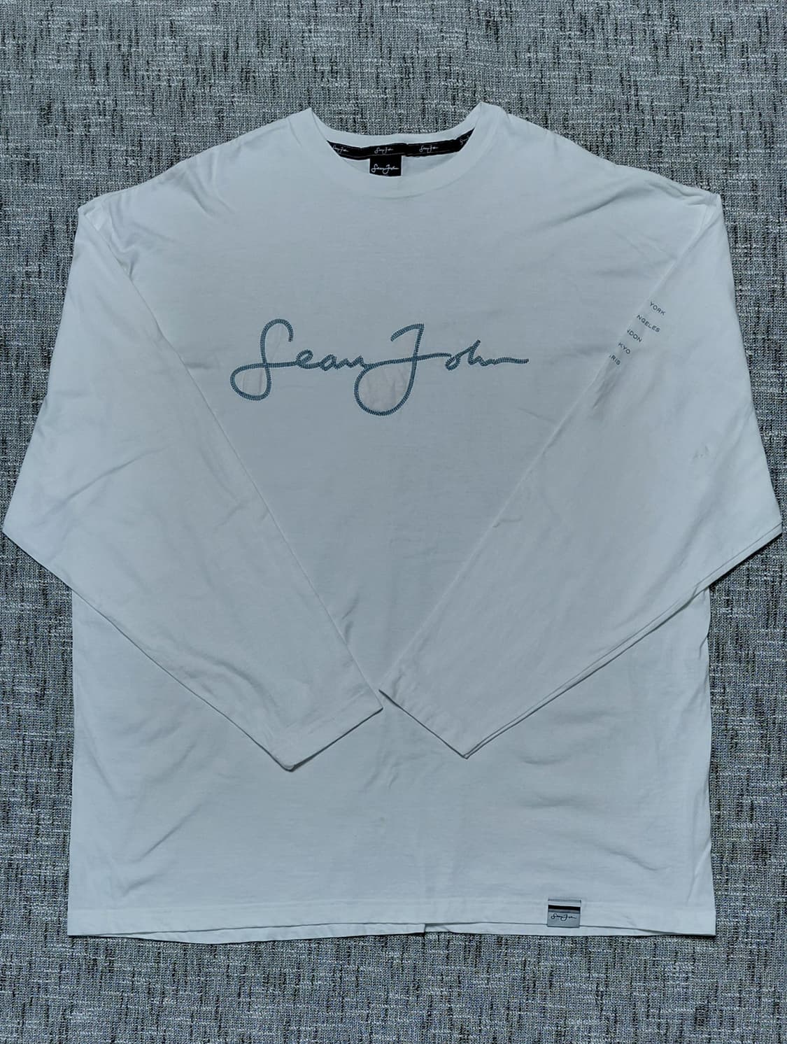 [XXL/무료배송] 션 존(Sean John) 시그니처 로고 롱슬리브 상품이미지2