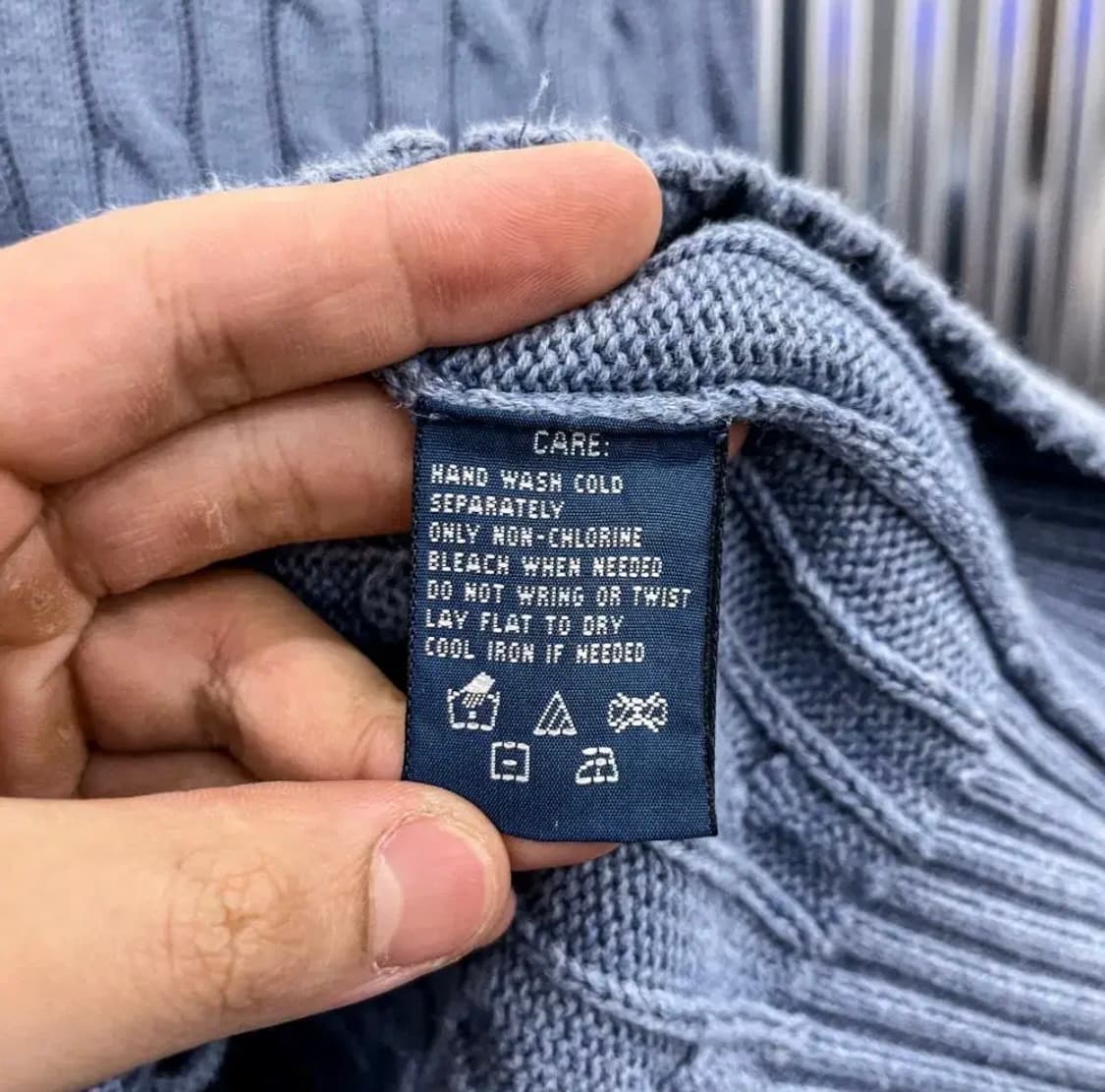 폴로랄프로렌 코튼 케이블 후드 니트 집업 상품이미지5