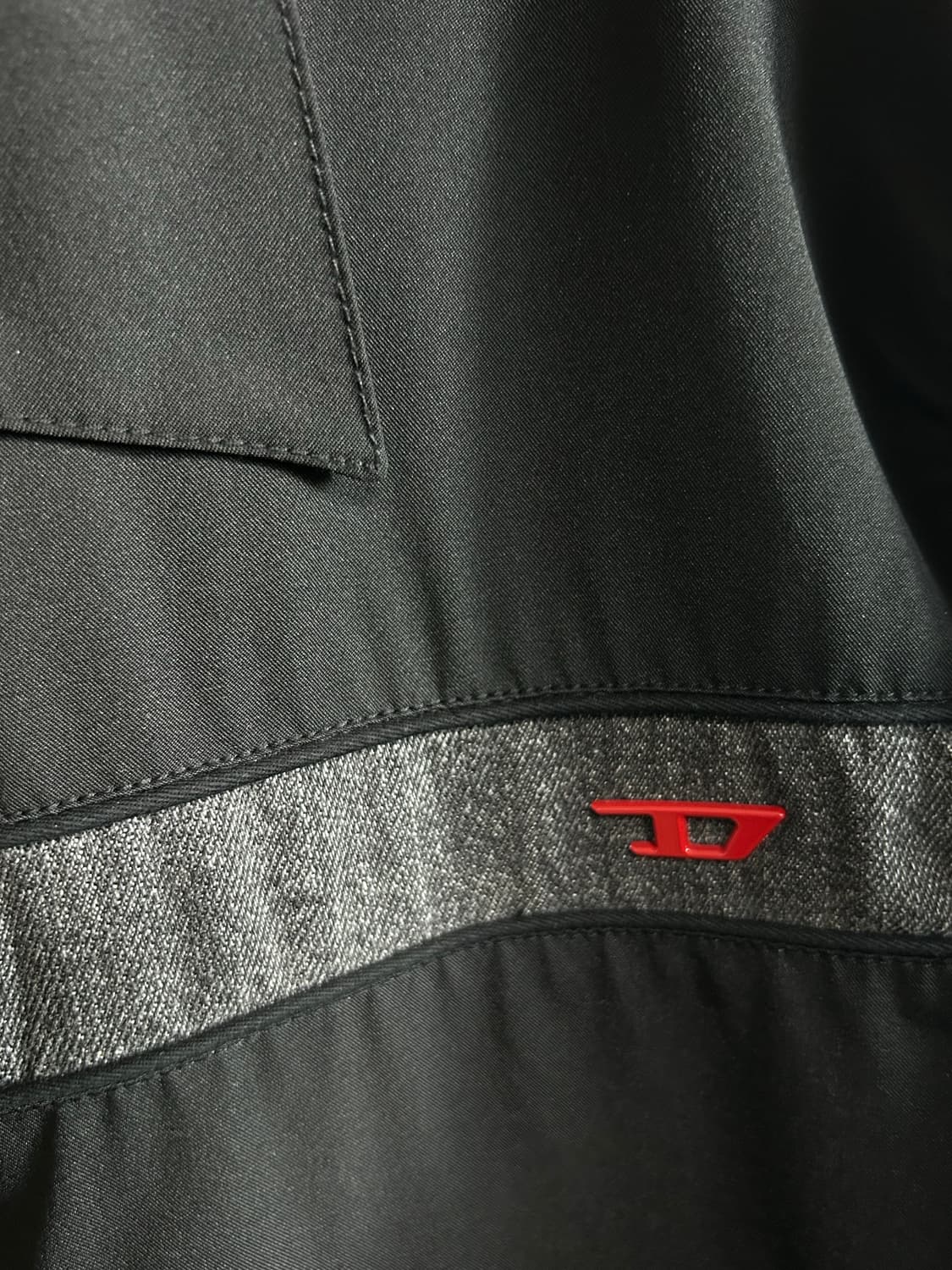 디젤 J-TOMMY 블랙 블루종 자켓 L사이즈 (국내 100-105추천) 상품이미지4