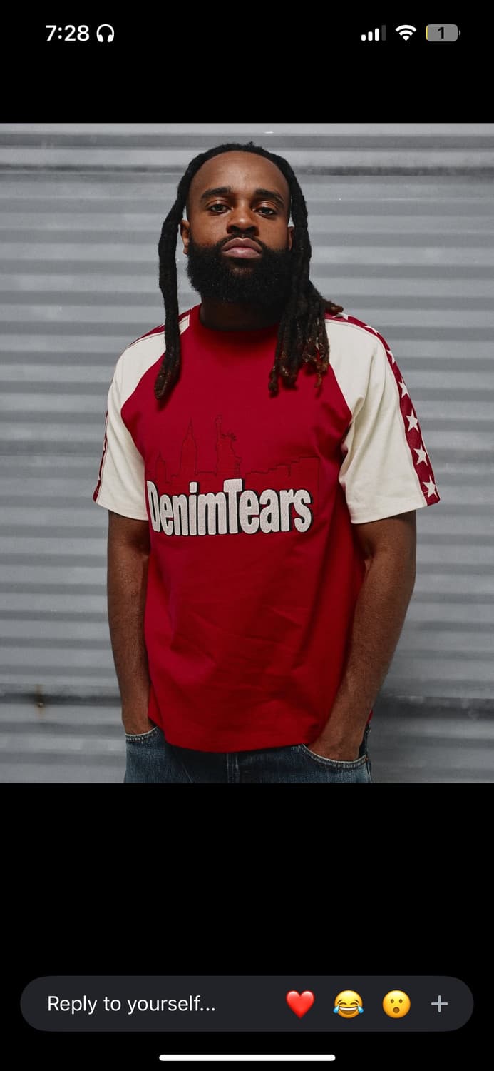 데님티어스 26ss 남궁재불 픽 반팔티 상품이미지1