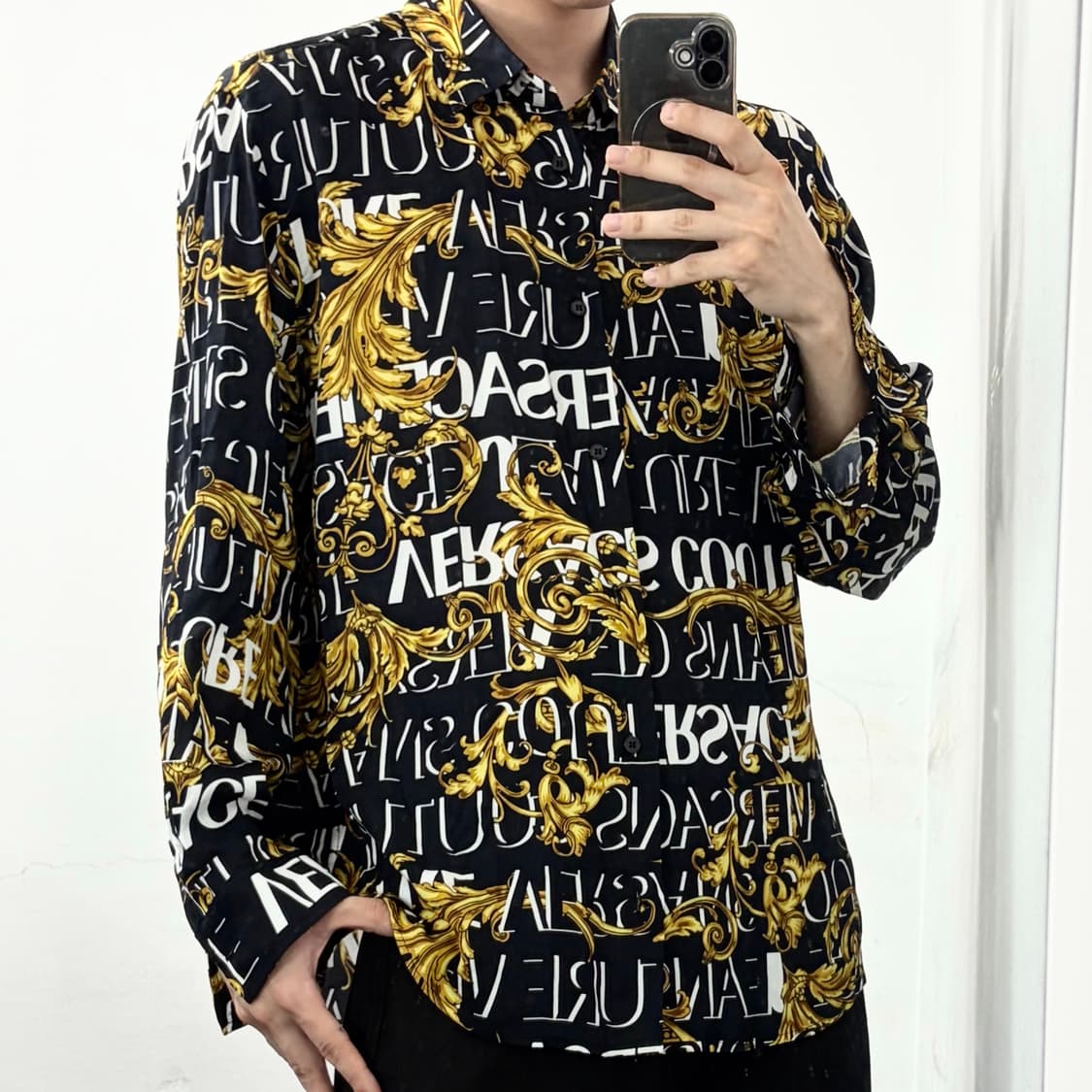 베르사체 진스 꾸뛰르 신형 셔츠 상품이미지2