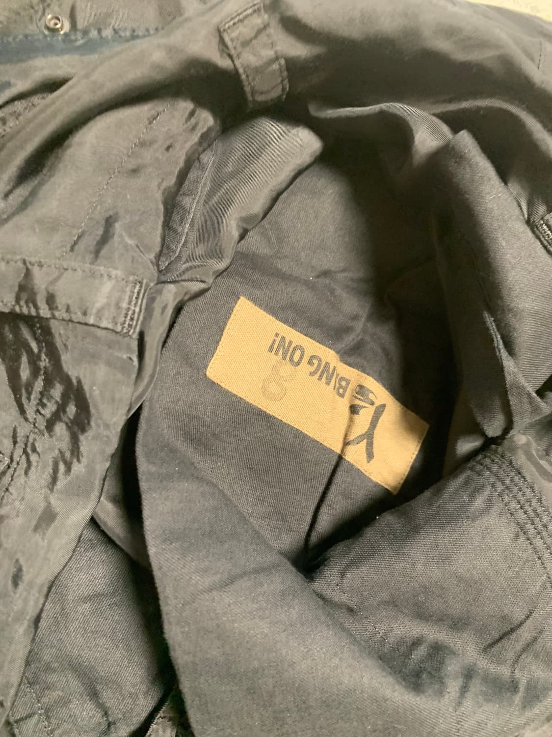 요지 야마모토 큐프로 와이드 스트링 팬츠 상품이미지3