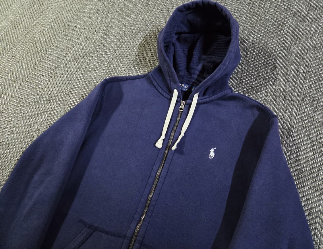 폴로 랄프로렌 네이비 풀집업 후드집업
 상품이미지3