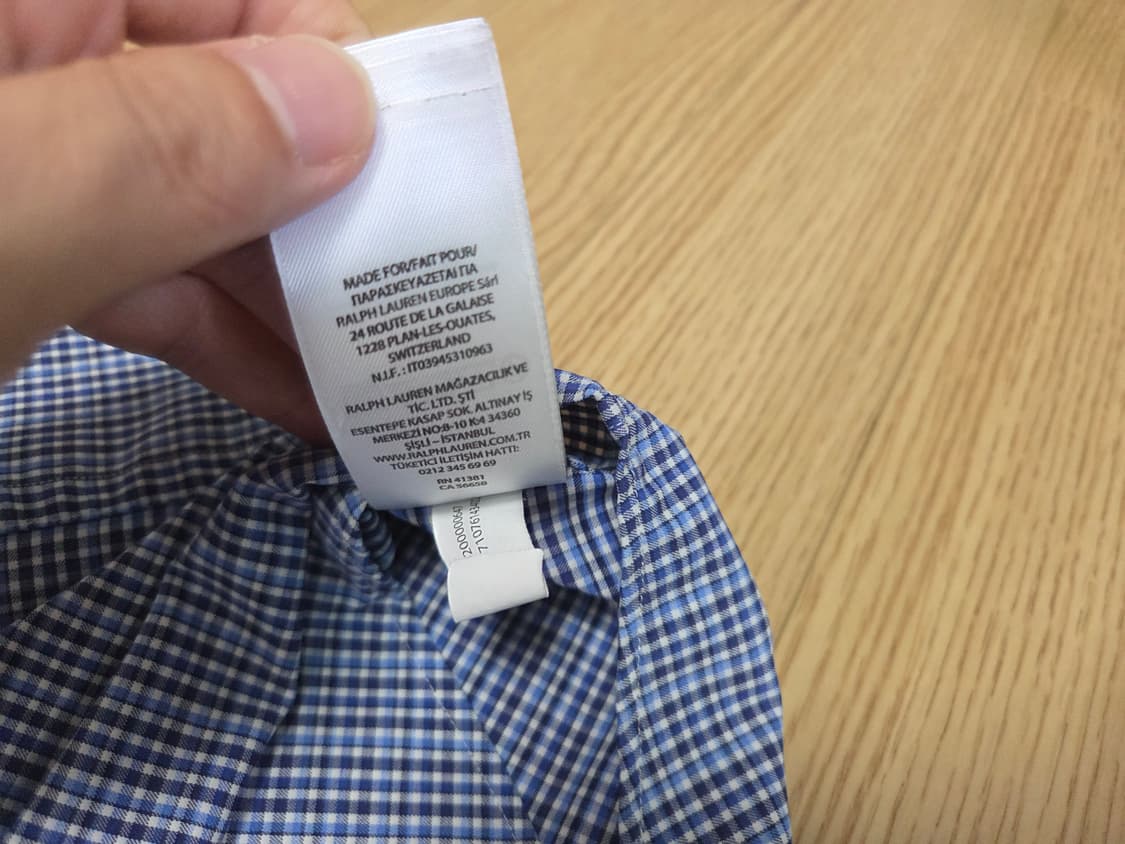 폴로 클래식 핏 퍼포먼스 포니 멀티 체크 셔츠 상품이미지7
