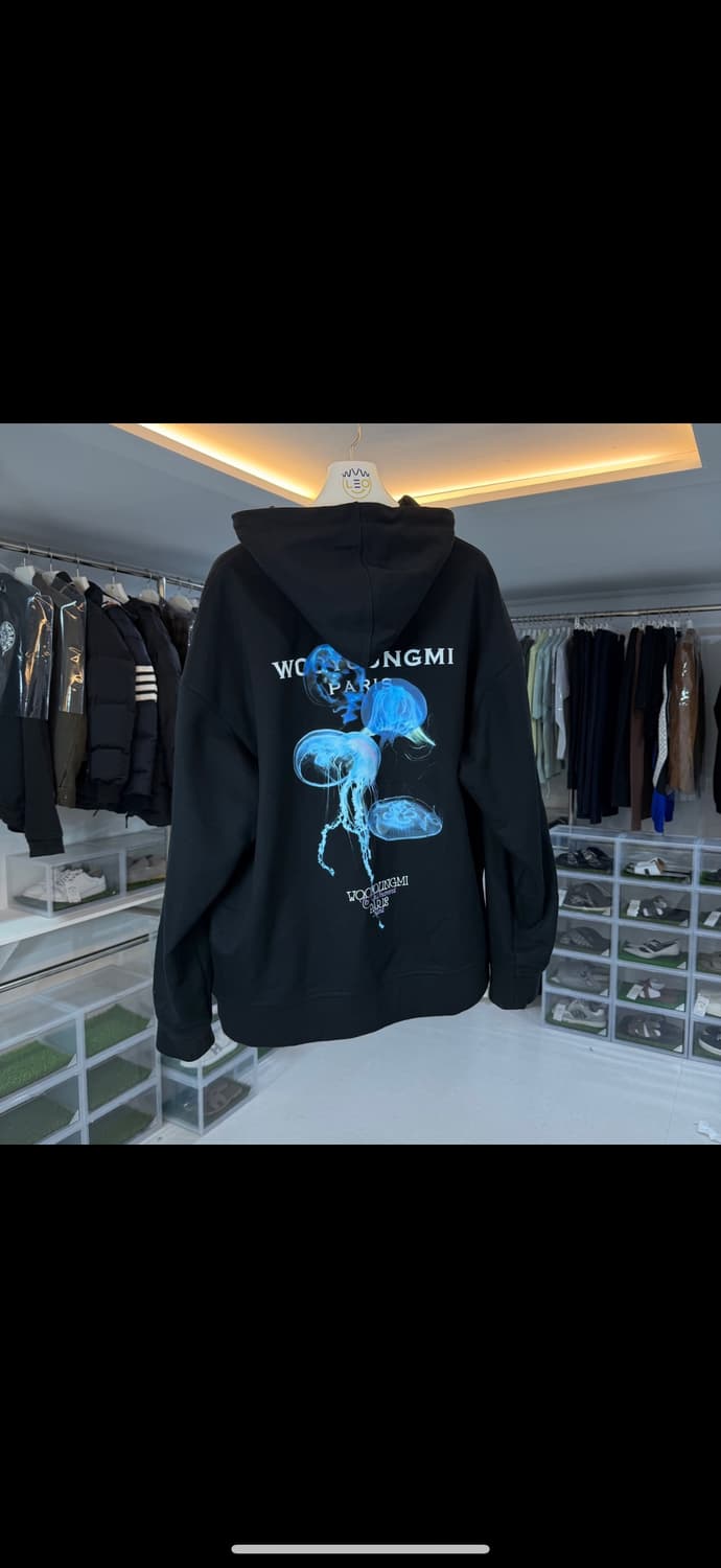 [리오브전포점] 우영미 젤리피쉬 백로고 후드 상품이미지1