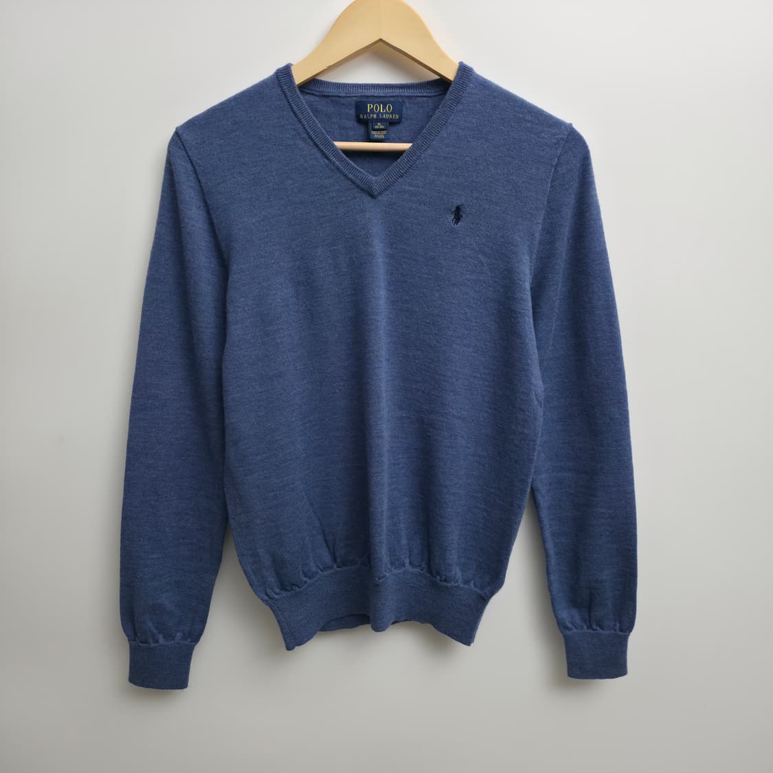[S] 폴로 랄프로렌 엘보패치 브이넥 니트 상품이미지1