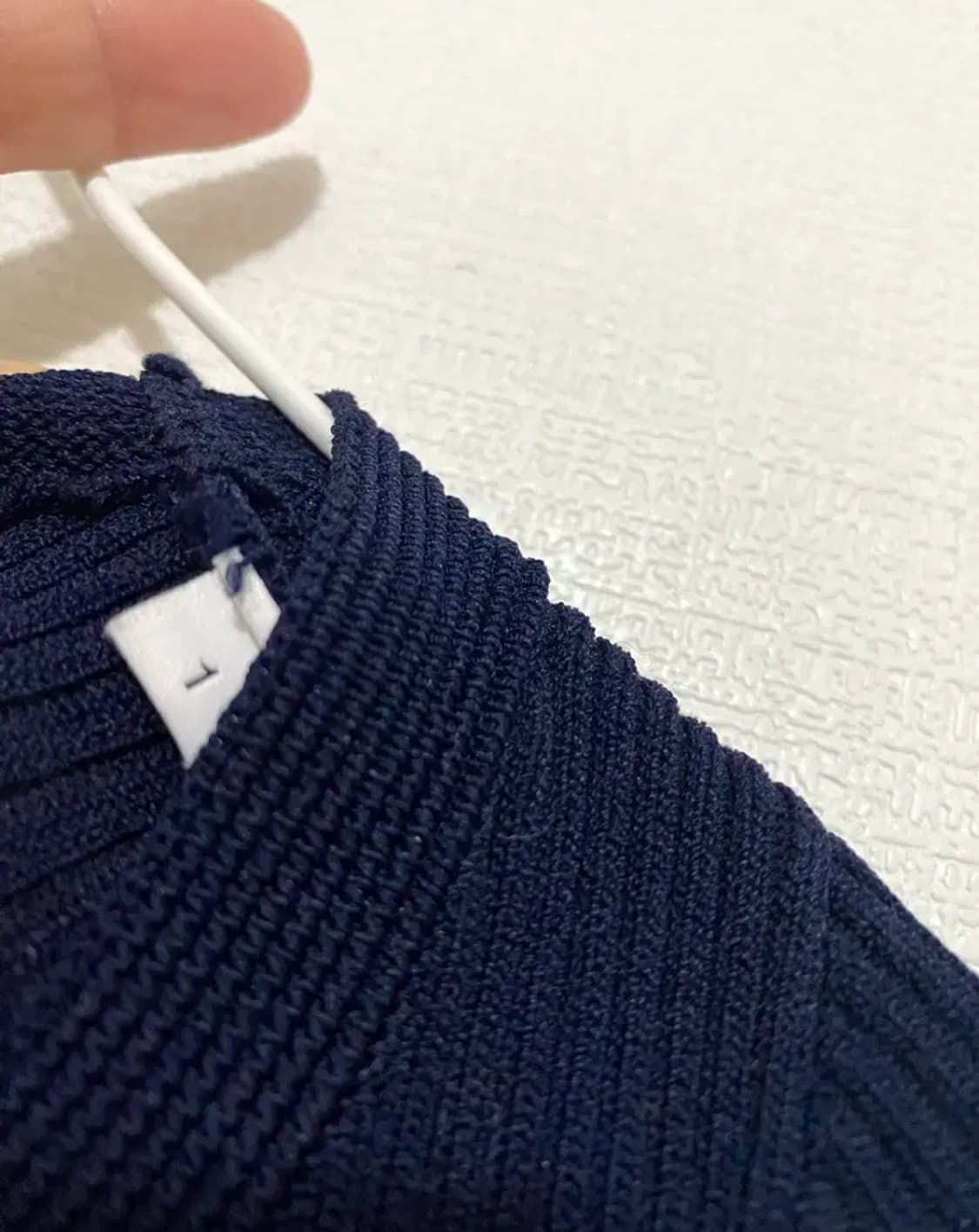 산드로 골지 니트 롱 원피스  상품이미지5