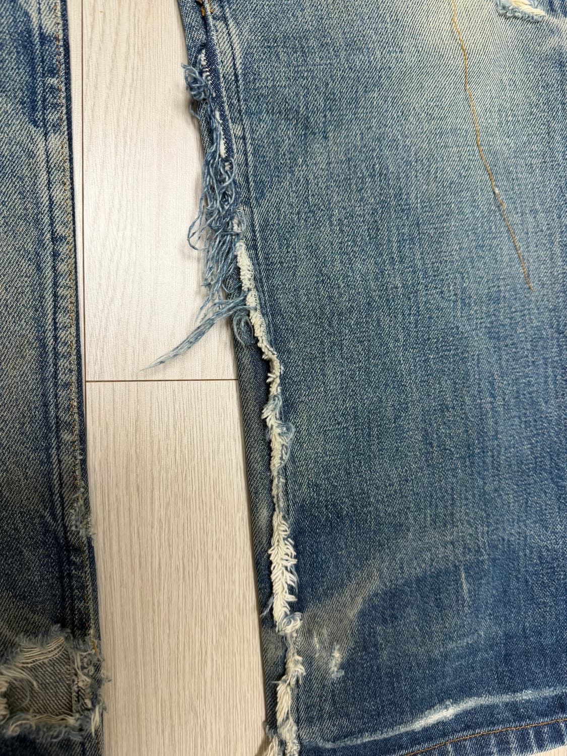 아페쎄 찢청 상품이미지3