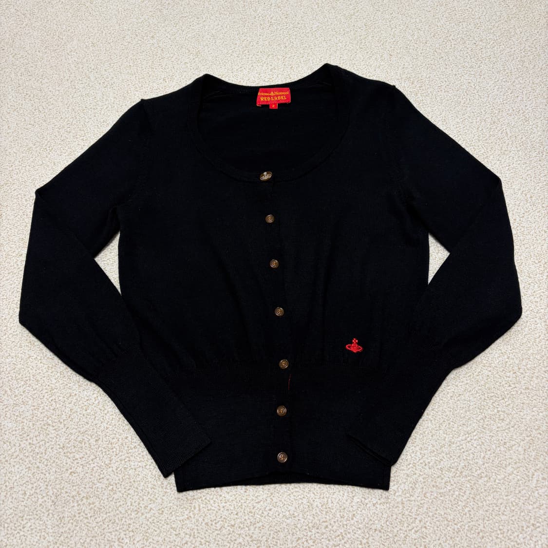 비비안웨스트우드 레드라벨 유넥 가디건 상품이미지2