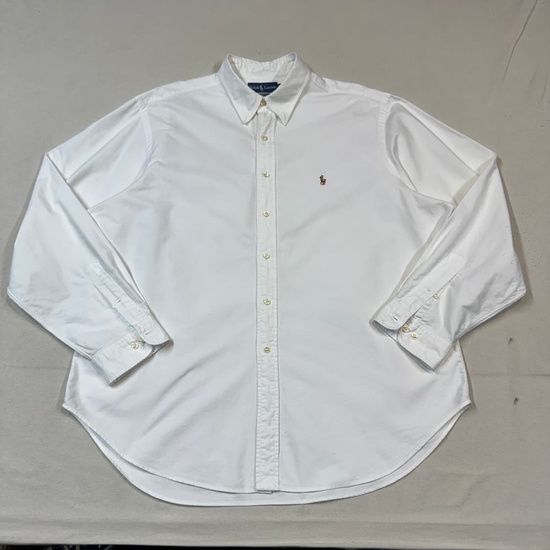 3XL) 폴로 랄프로렌 클래식핏 화이트 옥스포드 셔츠 상품이미지1