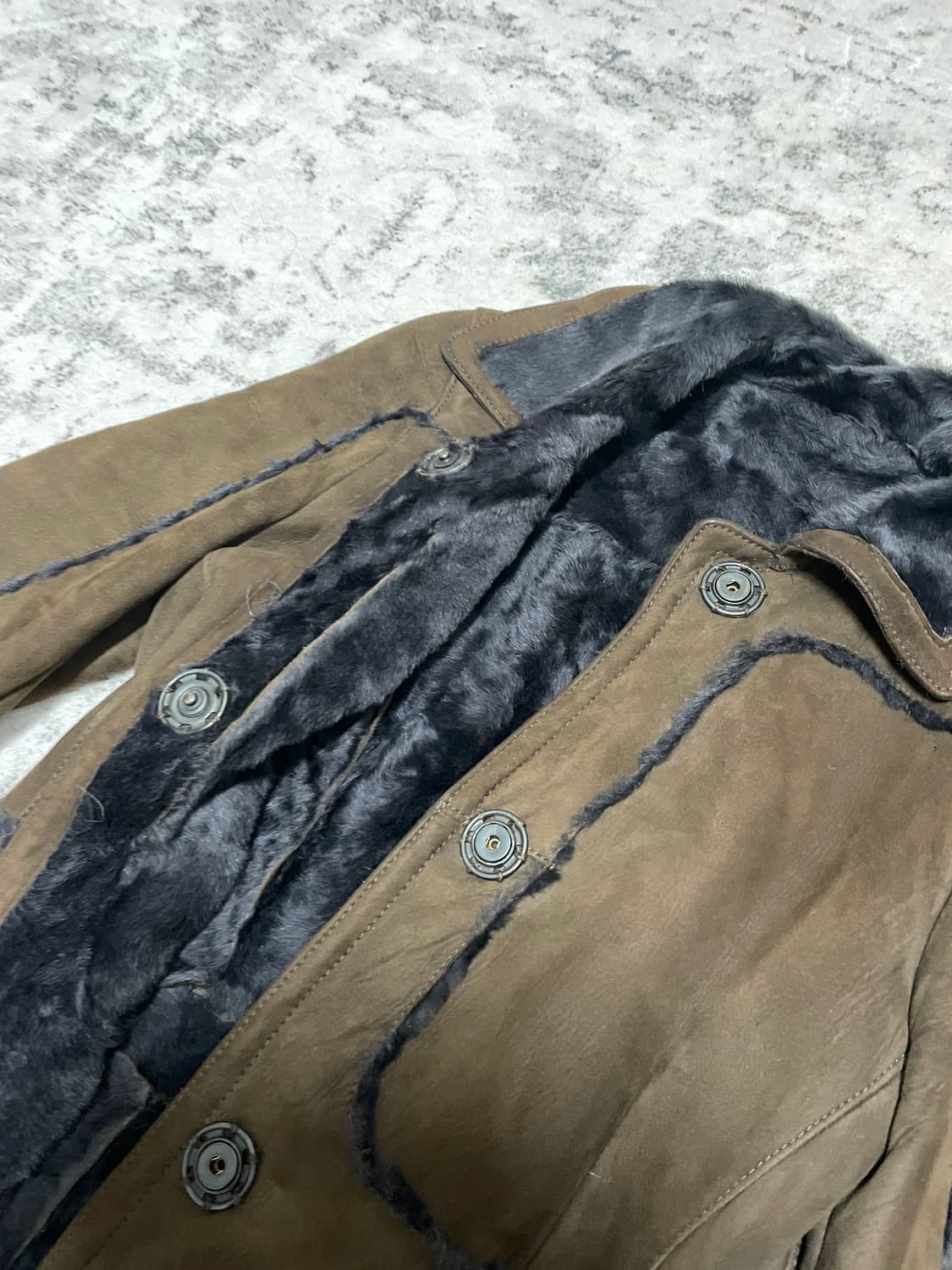 가죽코트 안감퍼  상품이미지5