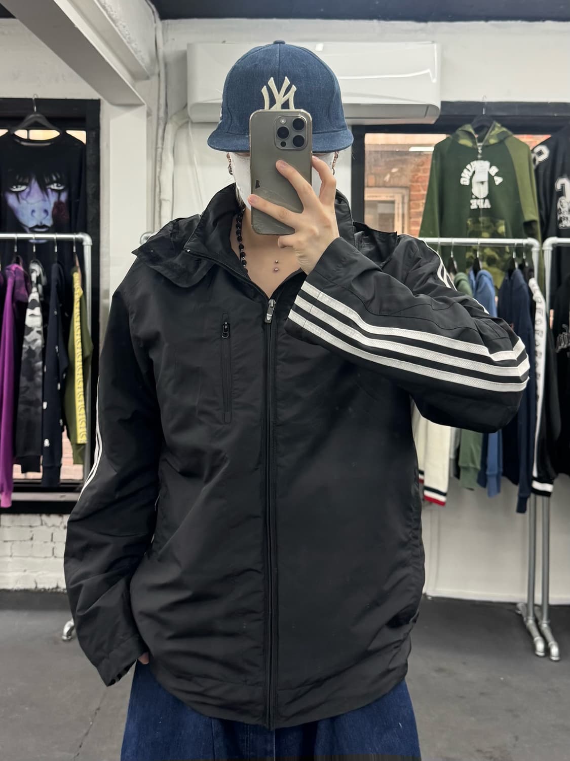 아디다스 오버핏 바람막이 상품이미지3