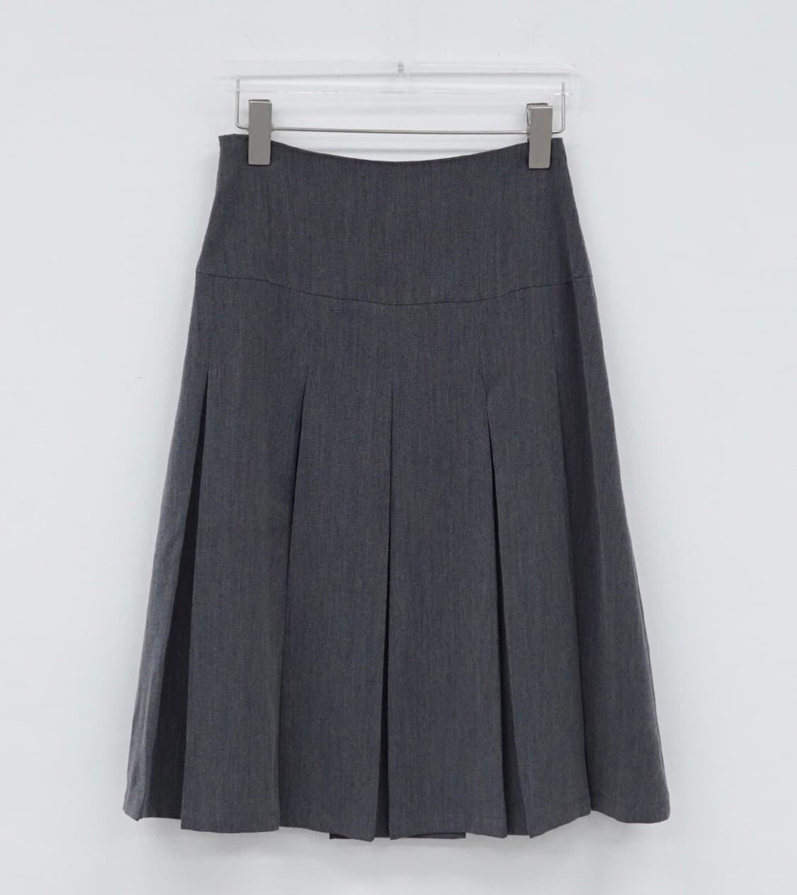 -ˋˏ 플리츠 미디 스커트 ˎˊ- 상품이미지1