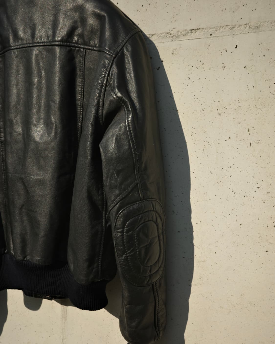 70‘s Hein Gerick 플라이트 타입 모터사이클 레더 자켓 상품이미지6