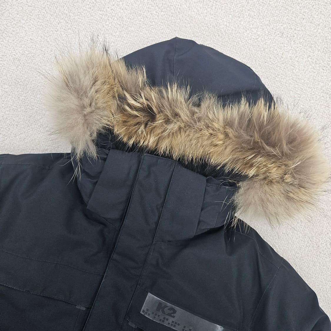 [95] K2 고어 고스트 써미엄 블랙 구스다운 패딩 점퍼 1203JM1 상품이미지2