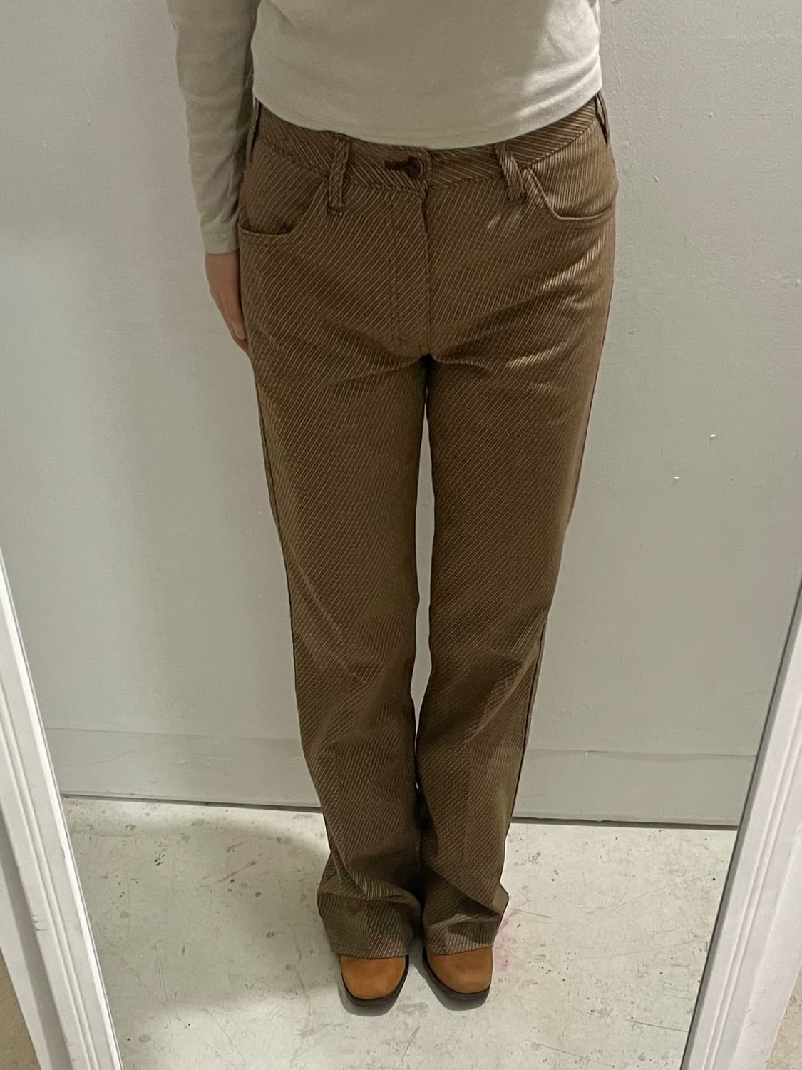 70's BIG JOHN big-prest 부츠컷 팬츠 상품이미지1