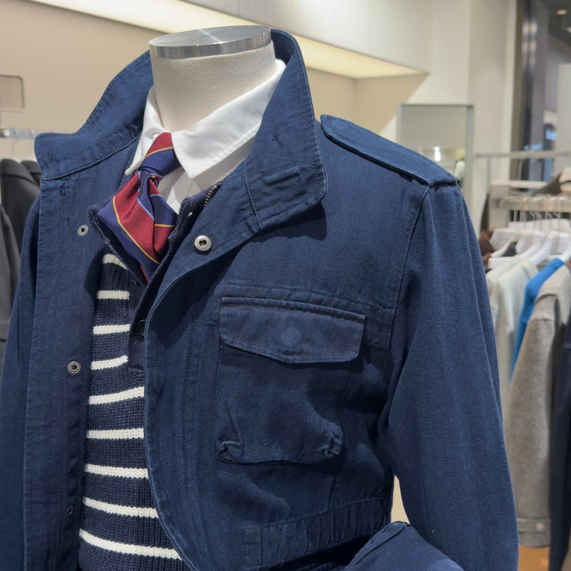 GU 인디고 M-65 필드자켓 상품이미지5