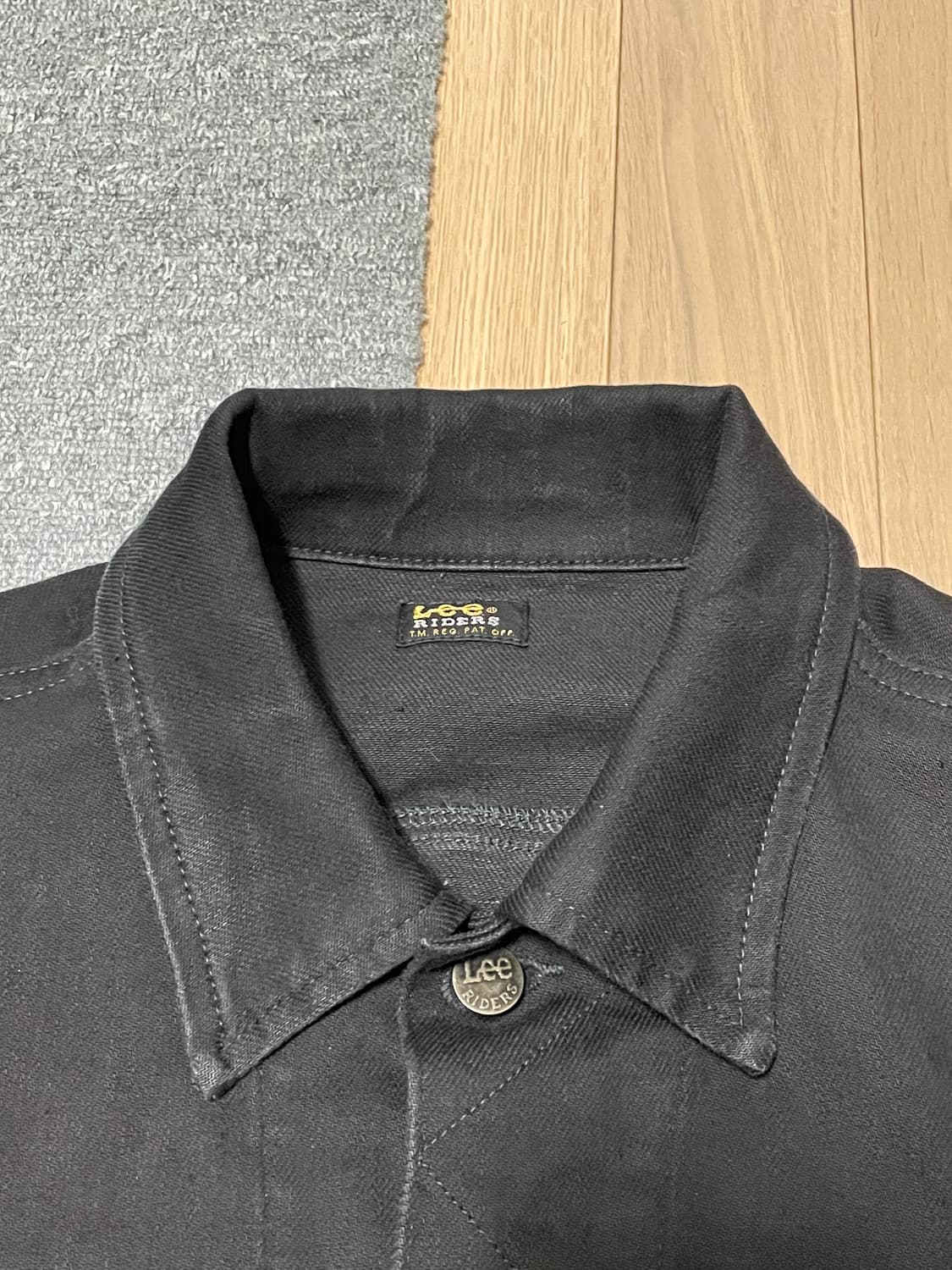 Lee 101j 블랙 일본 모델 L 상품이미지4