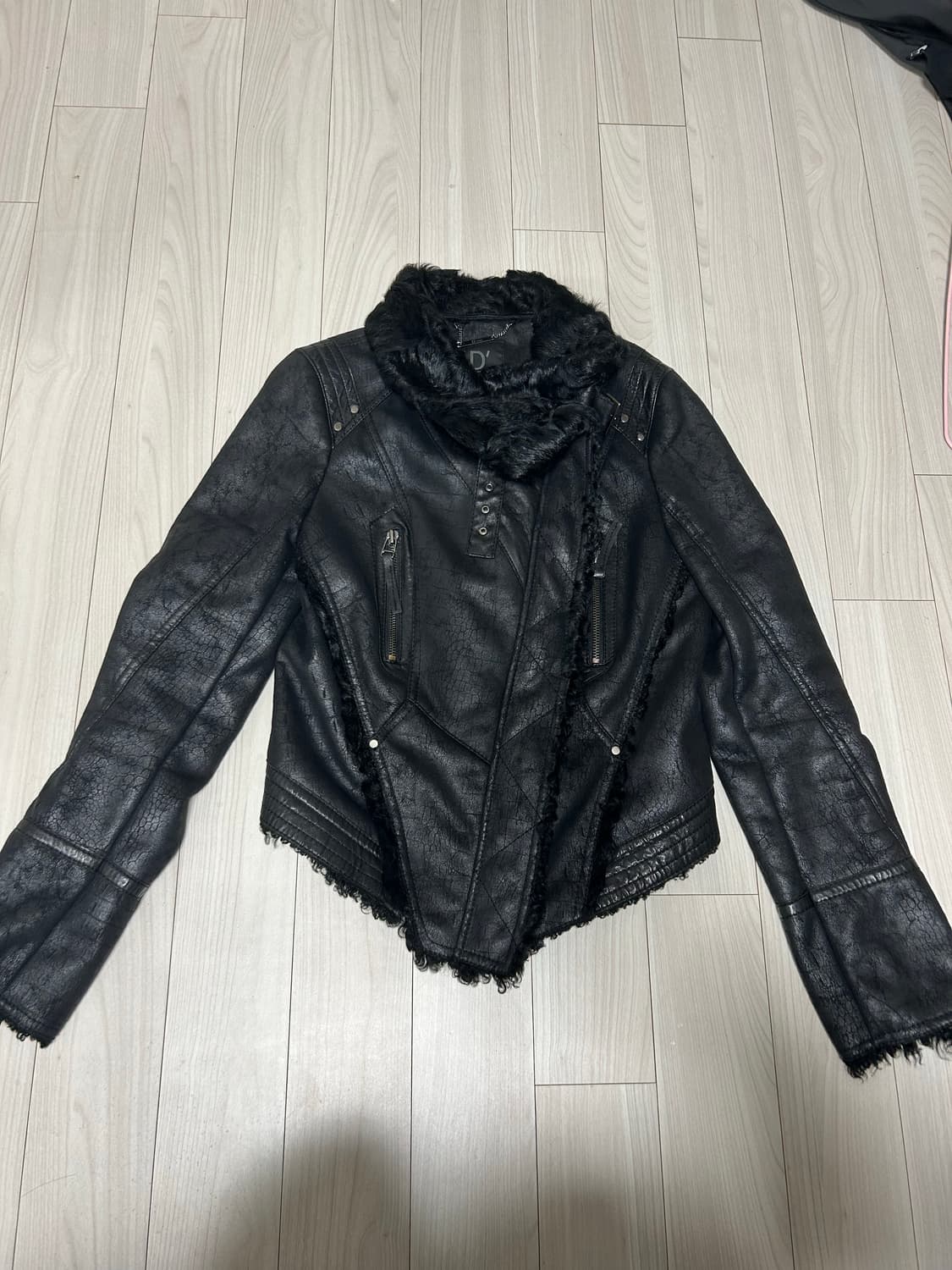 데무 가죽자켓 상품이미지1