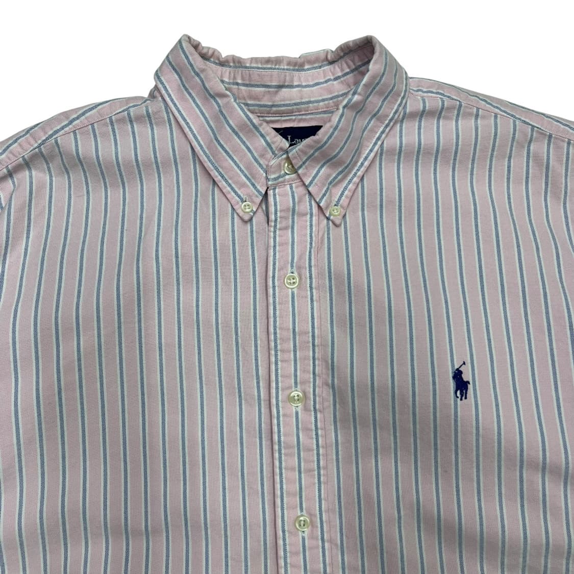 폴로 랄프로렌 네이비포니 딸기우유맛 반팔셔츠 2XL 상품이미지5