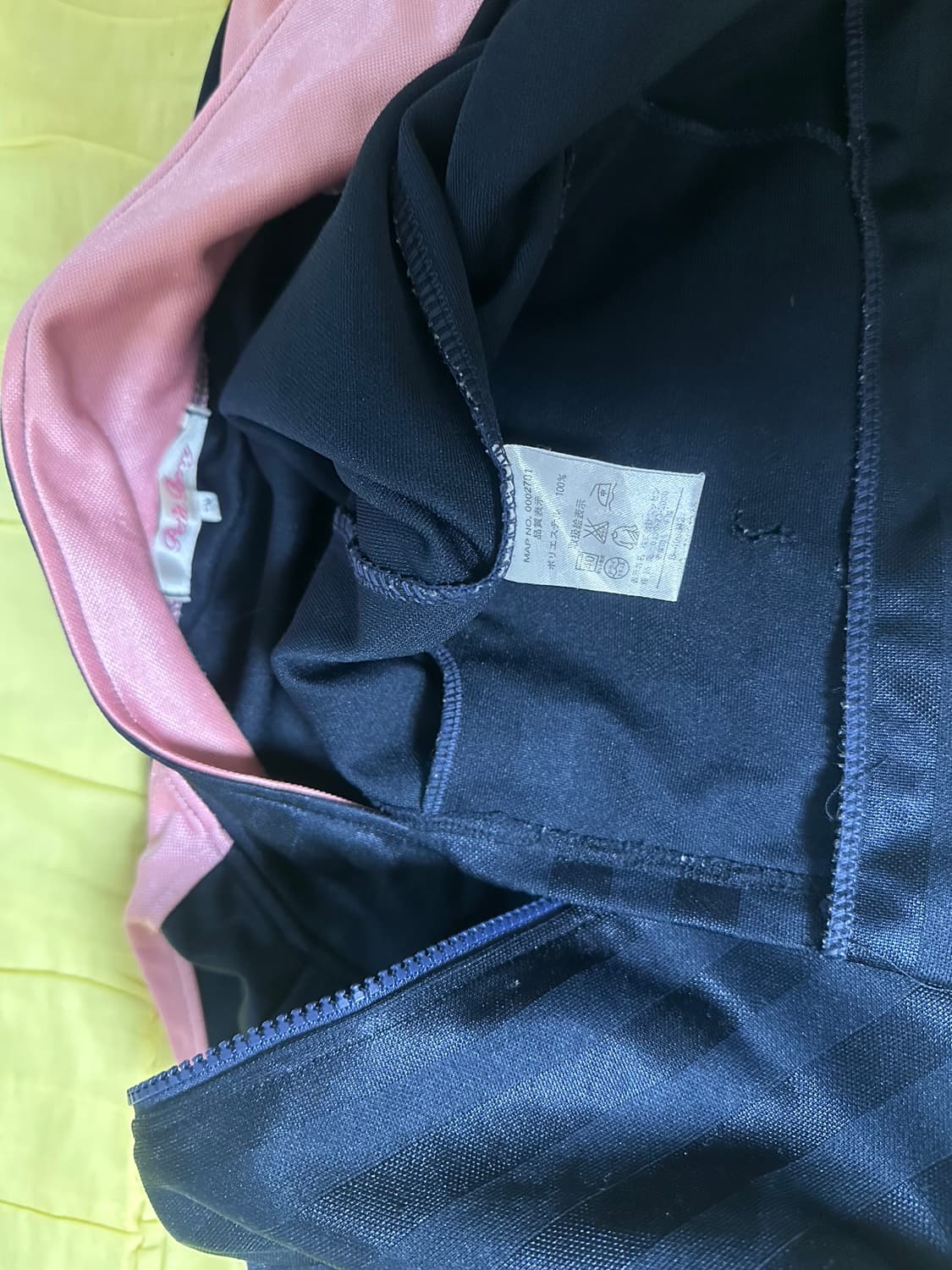 네이비 핑크 일본 브랜드 져지 상품이미지3