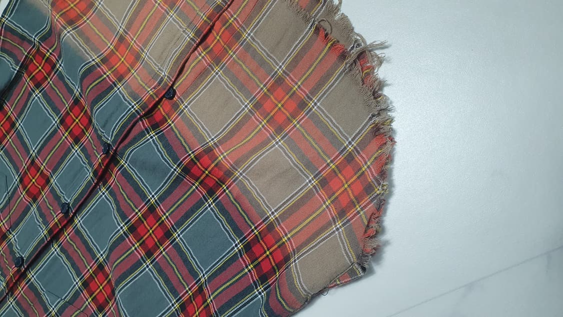 생로랑 체크셔츠 상품이미지7